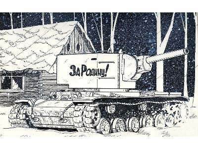 KV-2 Russian heavy tank, late version - image 11