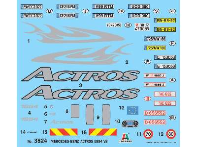 Truck Mercedes-Benz ACTROS 1854 LS(V8) - image 3