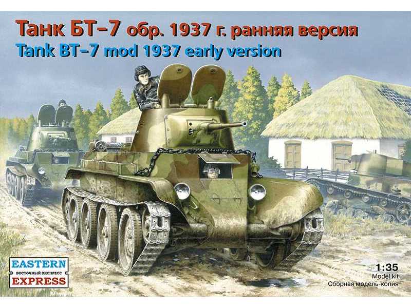 BT-7 Russian light tank, model 1937, early version - image 1
