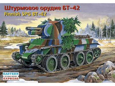 BT-42 Finnish assault gun on BT-7 tank's chassis - image 1