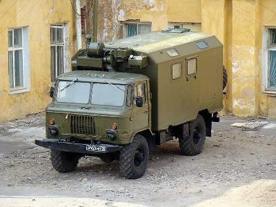 GAZ-66 Russian military truck with ZU-23-2 anti-aircraft gun - image 6
