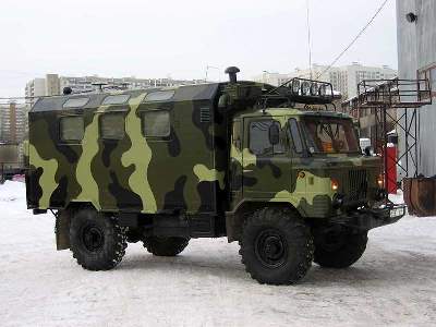 GAZ-66V Russian airborne military truck - image 7