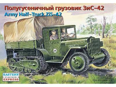 ZiS-42 Russian military half-track - image 1