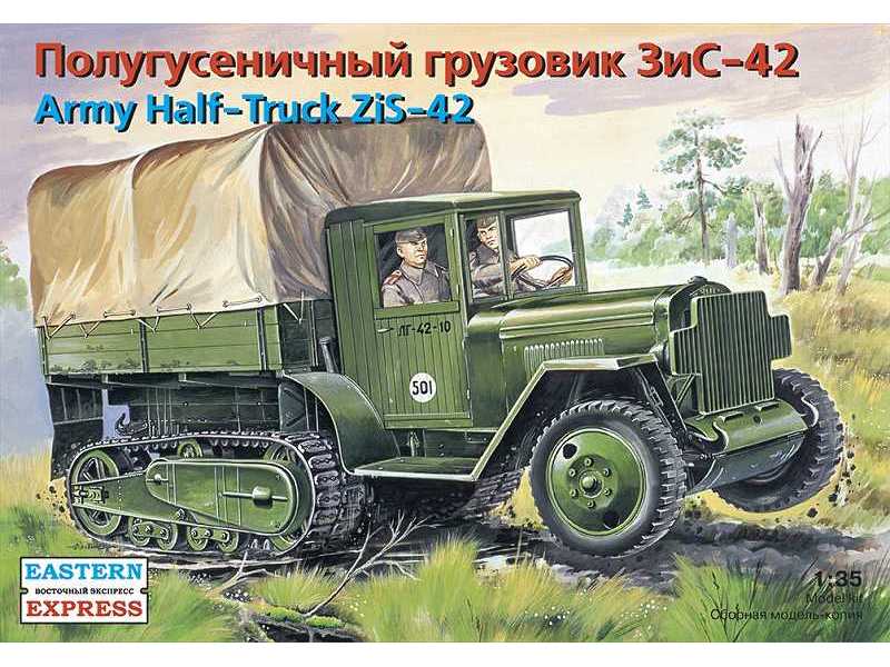 ZiS-42 Russian military half-track - image 1