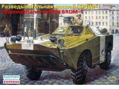 BRDM-1 Russian armoured reconnaissance / patrol vehicle - image 1
