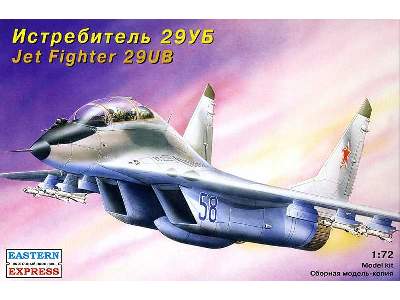 Mikoyan-Gurevich 29UB Russian combat-training tactical jet fight - image 1