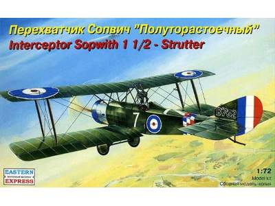 Sopwith 1 1/2 Strutter British interceptor - image 1