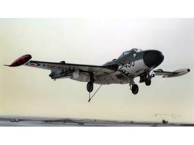 Sea Venom British carrier-borne jet fighter - image 7