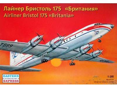 Bristol Type 175 Britannia British airliner, Cubana de Aviacion - image 1