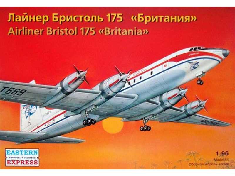 Bristol Type 175 Britannia British airliner, Cubana de Aviacion - image 1