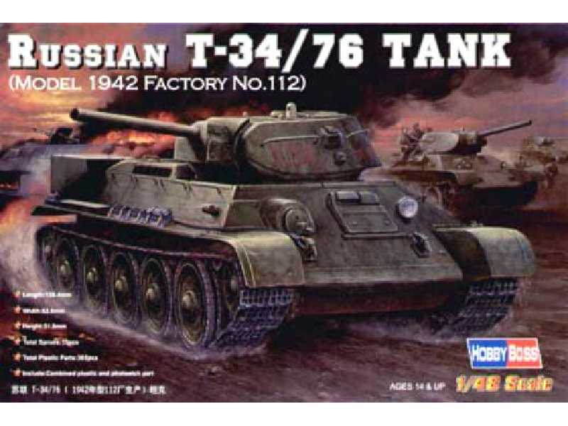 Russian T-34/76 Tank 1942 - image 1