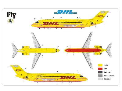 McDonnell Douglas DC 9-30 DHL - image 3