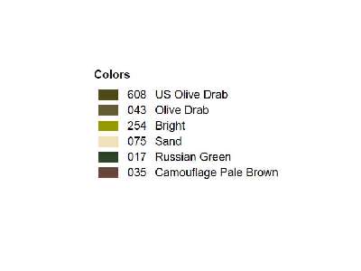 US Vietnam Olive Drab - AFV Painting System - 6 pcs. - image 2