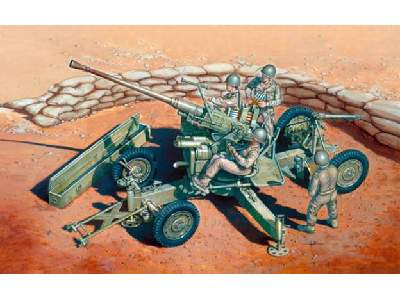 Dzialo przeciwlotnicze Bofors z obsluga - image 1