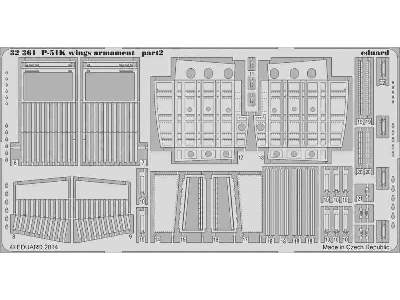 P-51K wings armament 1/32 - Dragon - image 3