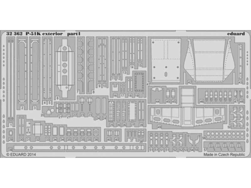 P-51K exterior 1/32 - Dragon - image 1