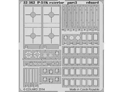 P-51K exterior 1/32 - Dragon - image 4