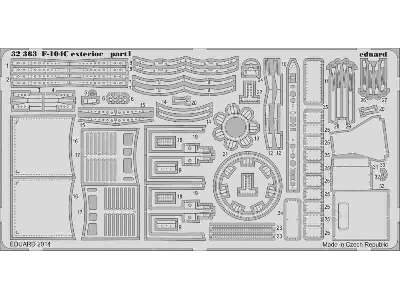 F-104C exterior 1/32 - Italeri - image 2