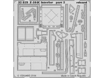 F-104C interior S. A. 1/32 - Italeri - image 3