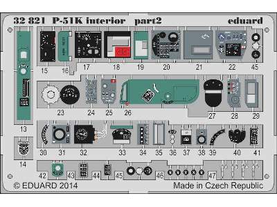 P-51K interior S. A. 1/32 - Dragon - image 3