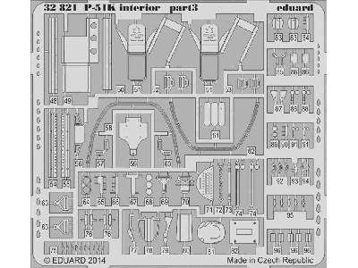 P-51K interior S. A. 1/32 - Dragon - image 4