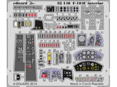 F-104C interior S. A. 1/32 - Italeri - image 1