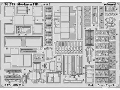 Merkava IID 1/35 - Academy Minicraft - image 3