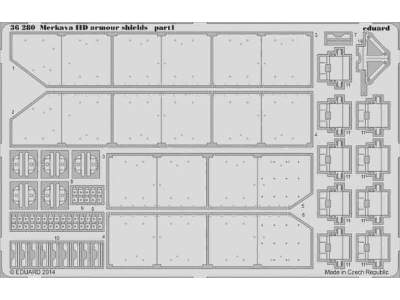 Merkava IID armour shields 1/35 - Academy Minicraft - image 1