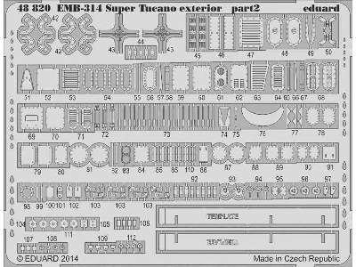 EMB-314 Super Tucano exterior 1/48 - Hobby Boss - image 3