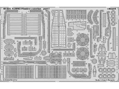 S-30M-2 Flanker exterior 1/48 - Academy Minicraft - image 2