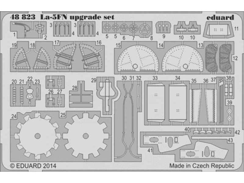 La-5FN upgrade set 1/48 - Eduard - image 1