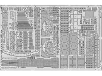 USS Missouri part 7 - superstructure 1/200 - Trumpeter - image 2