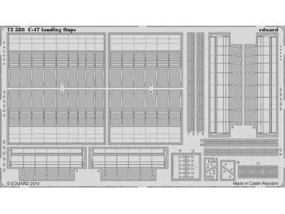 C-47 landing flaps 1/72 - Airfix - image 1
