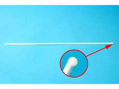 Plastic Beam 1 mm (Round) - 1 pcs. - image 1