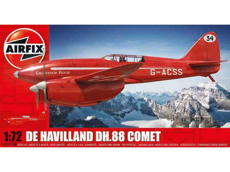 De Havilland DH.88 Comet Racer Red - image 1