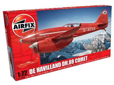 De Havilland DH.88 Comet Racer Red - image 2