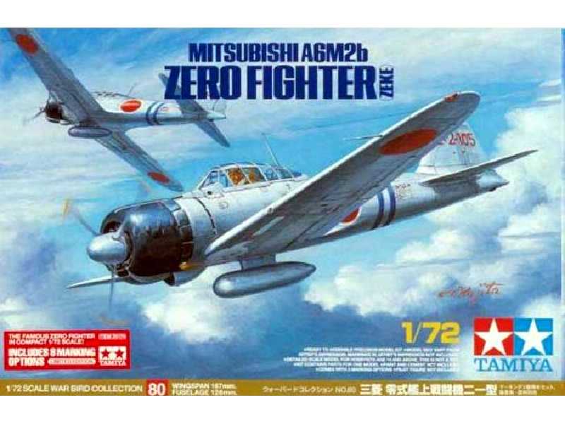 A6M2b Zero Fighter (Zeke) - w/8 Marking Options                  - image 1