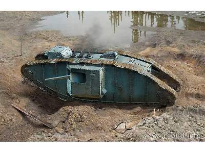 MK II Male - British Tank, Arras Battle period, 1917 - image 1