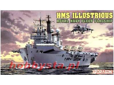 HMS ILLUSTRIOUS Royal Navy Fleet Flagship - image 1