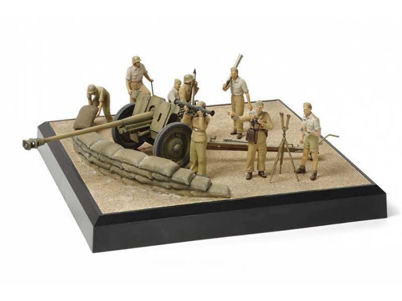 German 7.62cm Pak 36(r) - North Africa Scenery Set               - image 1