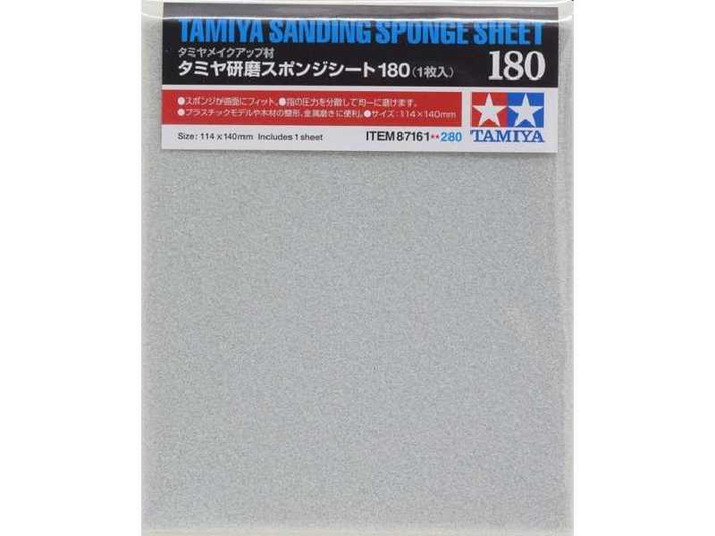 Sanding Sponge Sheet - 180 - image 1