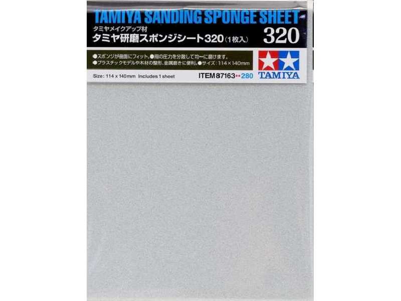 Sanding Sponge Sheet - 320 - image 1 Sanding Sponge Sheet - 320 - image 1