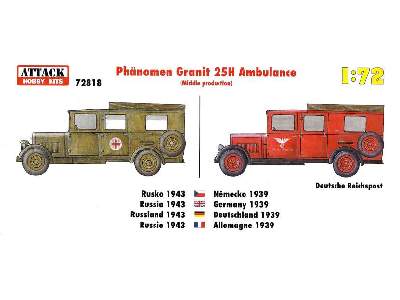 Phanomen Granit 25H Ambulance - middle production - image 2