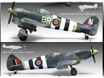 Spitfire Mk.XIVc & Typhoon Mk.Ib - image 3