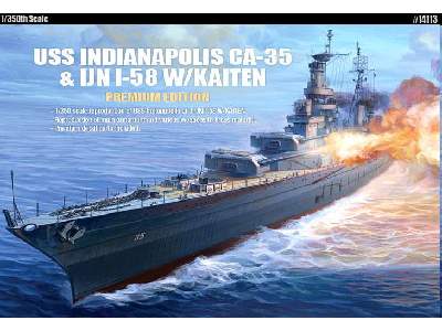 USS Indianapolis CA-35 & IJN I-58 w/Kaiten - Premium Edition - image 1