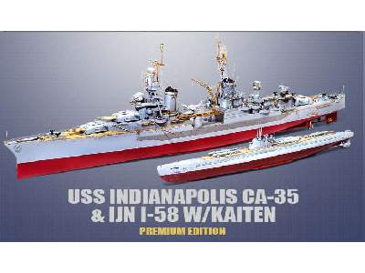 USS Indianapolis CA-35 & IJN I-58 w/Kaiten - Premium Edition - image 5