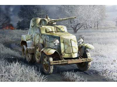 Soviet BA-10 Armor Car - image 1