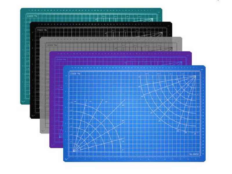 Green Cutting Mat 8 1/2" x 12" Self-Healing - 1 pcs. - image 1