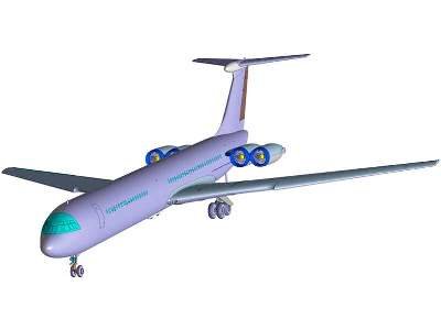 Ilushin Il-62M civil airliner - image 4