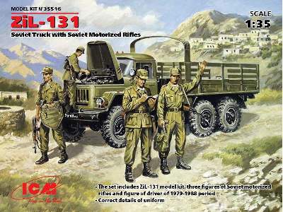 ZiL-131, Soviet Truck with Soviet Motorized Rifles - image 10